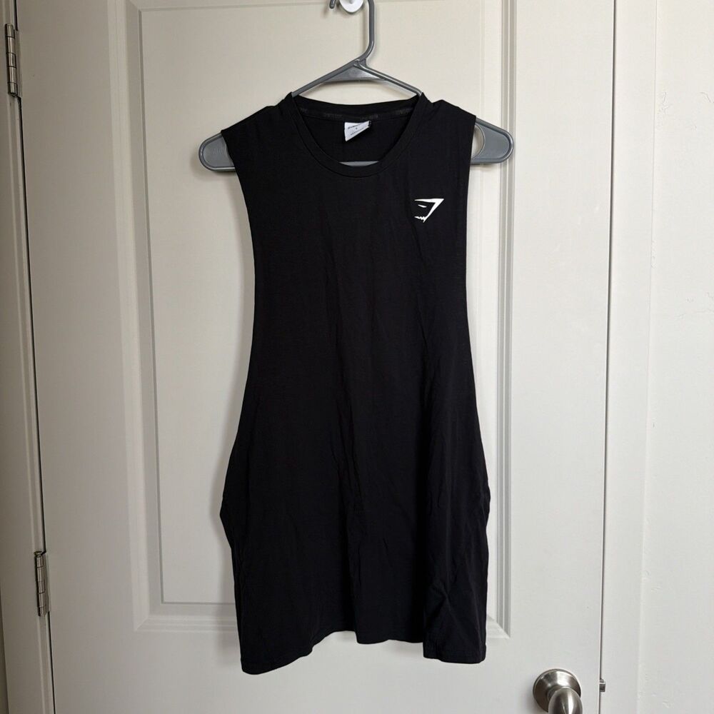Gymshark Men's Black Tank Size Large